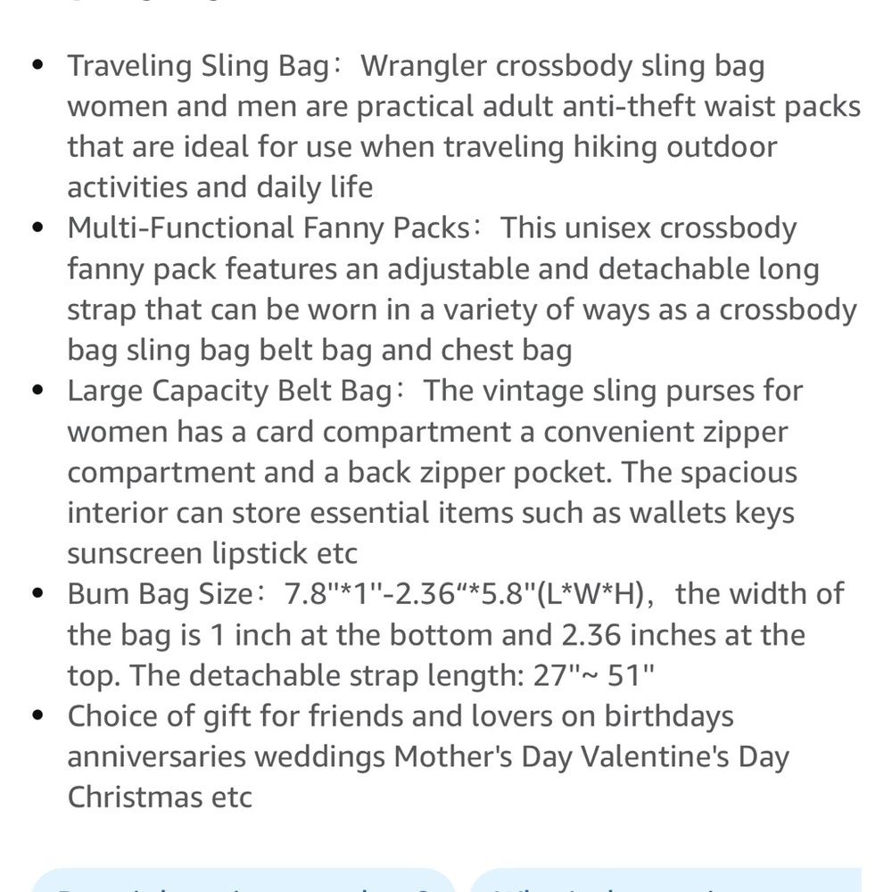 Wrangler Cream Crossbody Bag with Minimalist Design - Picture 5 of 8